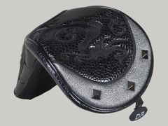 龍鱗スタッズ ドライバーカバー | ブラック | ゴルフグッズ