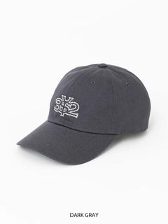 RHINESTONE AGG LOGO CAP | キャップ | ダークグレー | ユニセックス