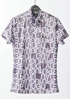 MOCK NECK 1PIU1UGUALE3 FULL MIX LOGO | モックネックシャツ | グレー | レディース | ゴルフウェア