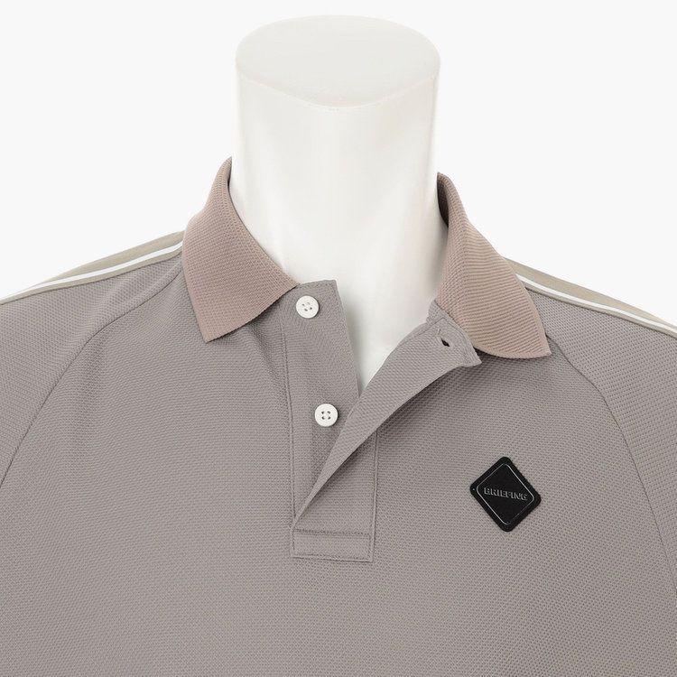 LINE POLO RF | ポロシャツ | ライトブラウン | メンズ | ゴルフウェア