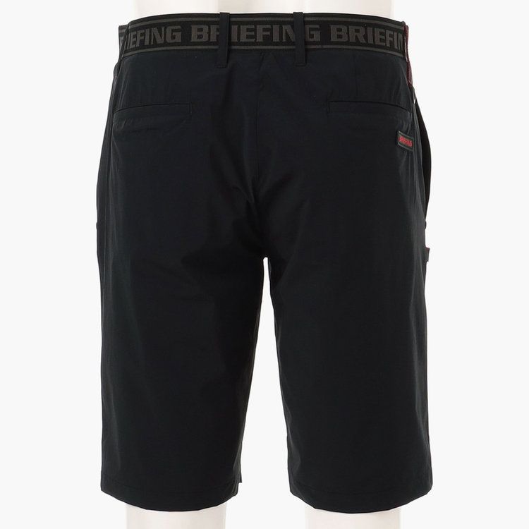MENS WR LOGO ELASTIC SHORT PANTS | メンズ ロゴ エラスティック ショートパンツ | ショーツ ゴルフウェア | BLACK ブラック