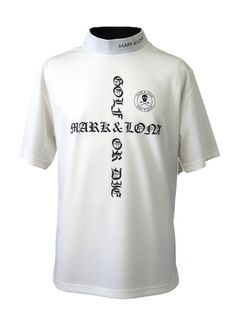 Croce Waffle Mock Neck Tee | Tシャツ | ホワイト | メンズ | ゴルフウェア