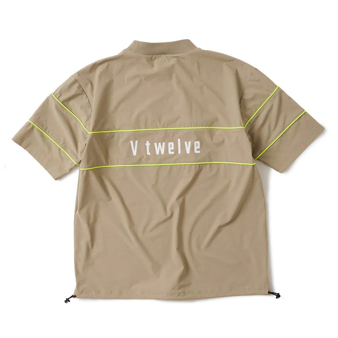 NEON L MOCK | モックネックTシャツ | ベージュ | メンズ | ゴルフウェア