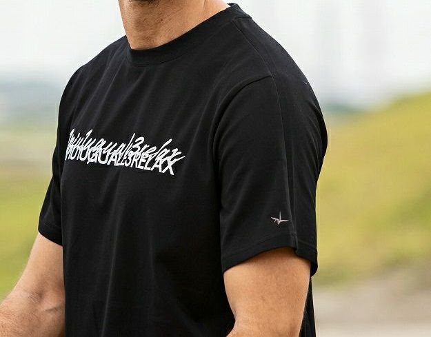 ダブルロゴ半袖Tシャツ | Tシャツ | ブラック | メンズ