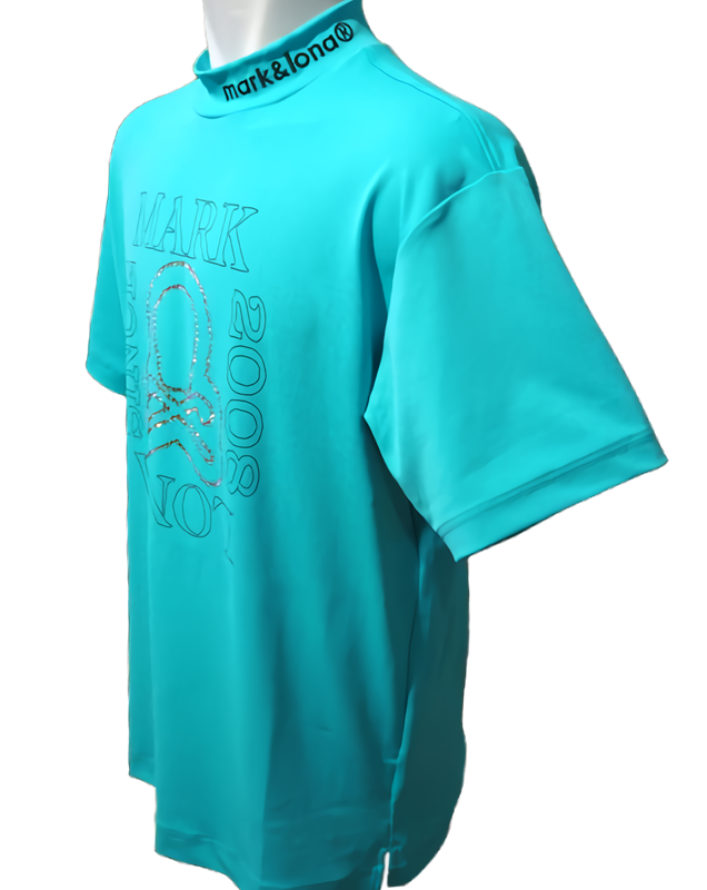 Ever Swarovski Mock Neck | モックネック | Tシャツ | ミント | メンズ | ゴルフウェア