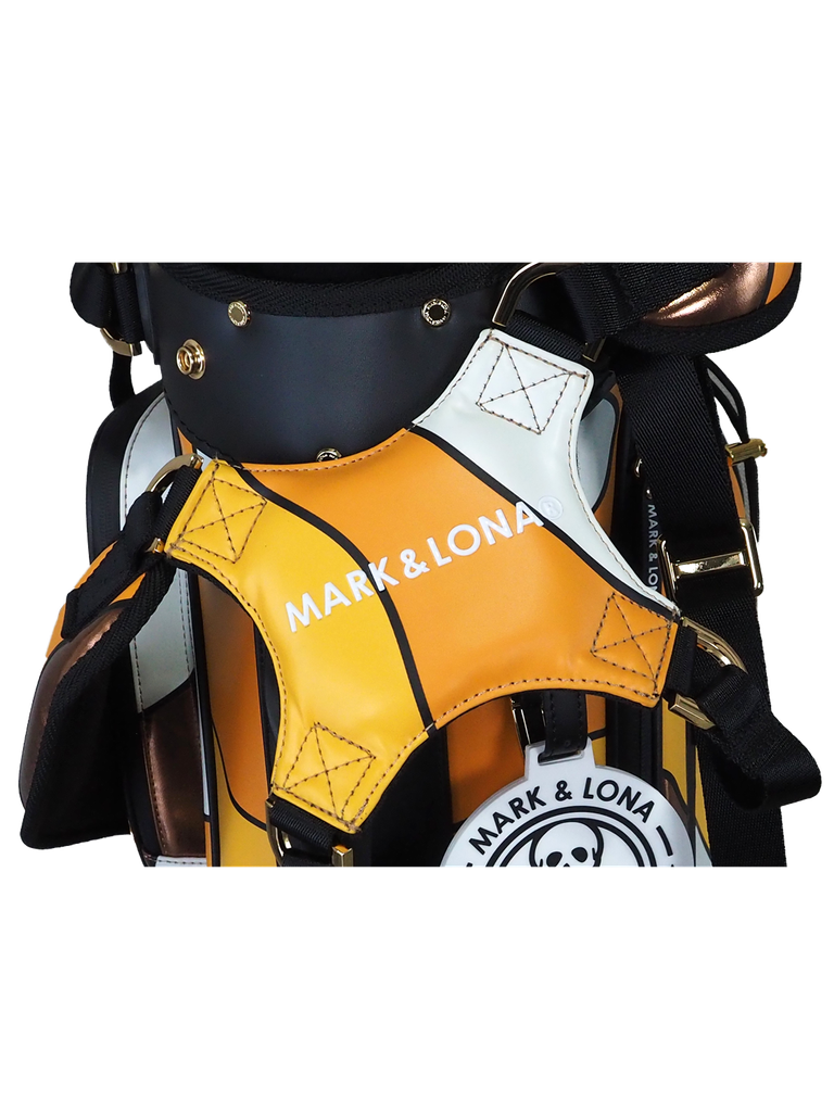 MARK & LONA ゴルフバッグ ベージュ/オレンジ MARK&LONA - MILO Stand Golf Bag | キャディバッグ | オレンジ