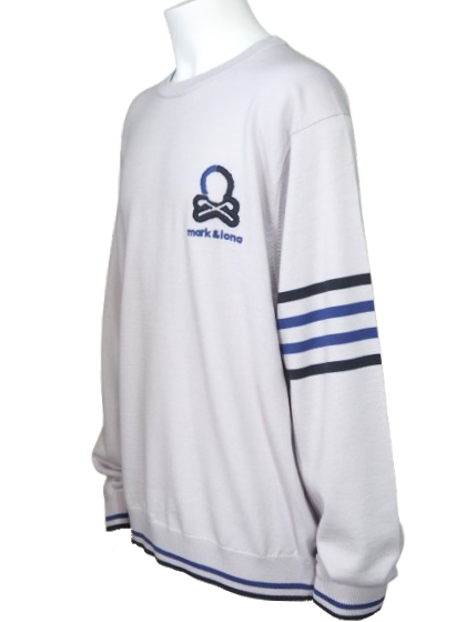 Quadro Silky Wool Sweater | セーター | ライトグレー | メンズ | ゴルフウェア