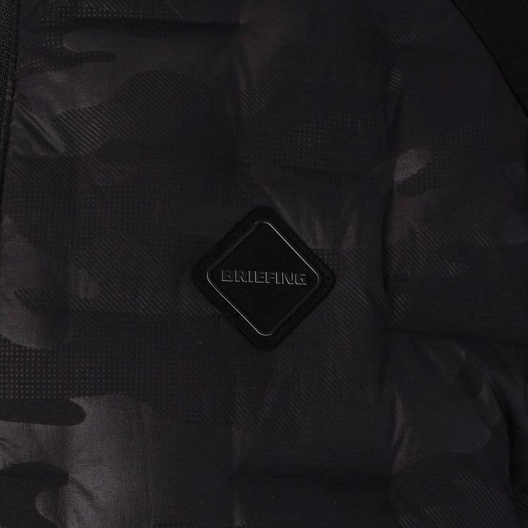 MEN'S WINDBLOCK MOLE YARN KNIT BLOUSON | ブルゾン | ブラック×カモ | メンズ | ゴルフウェア