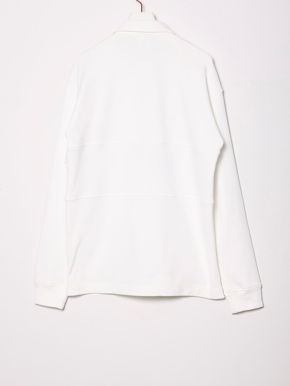 Escalade Zip Fleece Polo | ハーフジップポロシャツ | ホワイト | メンズ | ゴルフウェア