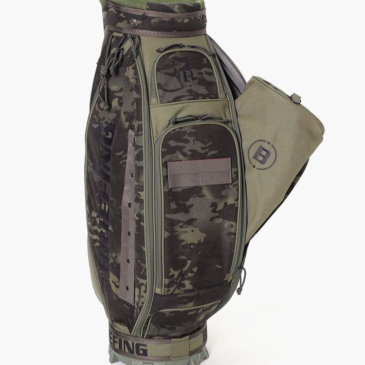 CR-5 #04 CAMO COMBI | キャディバッグ | マルチカモブラック×レンジャーグリーン | ユニセックス | ゴルフ