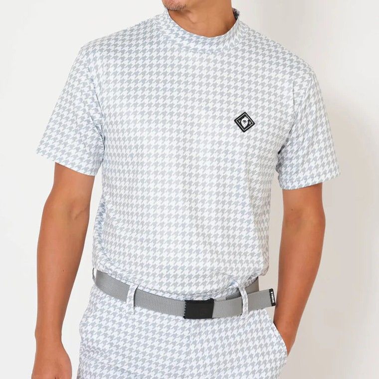 HOUNDS MOCK | Tシャツ | グレー | メンズ | ゴルフウェア