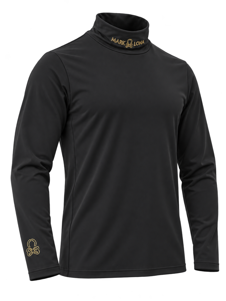Element Thermal Turtleneck | Tシャツ | ブラック | メンズ | ゴルフウェア