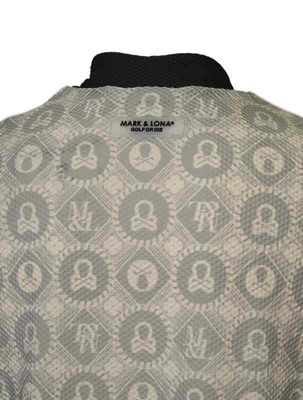 【木村拓哉さん着用】ORIGINAL MONOGRAM TEE | モックネック | Tシャツ | アイボリー | メンズ | ゴルフウェア