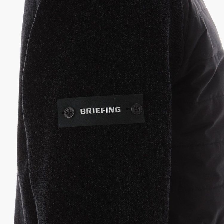 MEN'S WINDBLOCK MOLE YARN KNIT BLOUSON | ブルゾン | ブラック | メンズ | ゴルフウェア