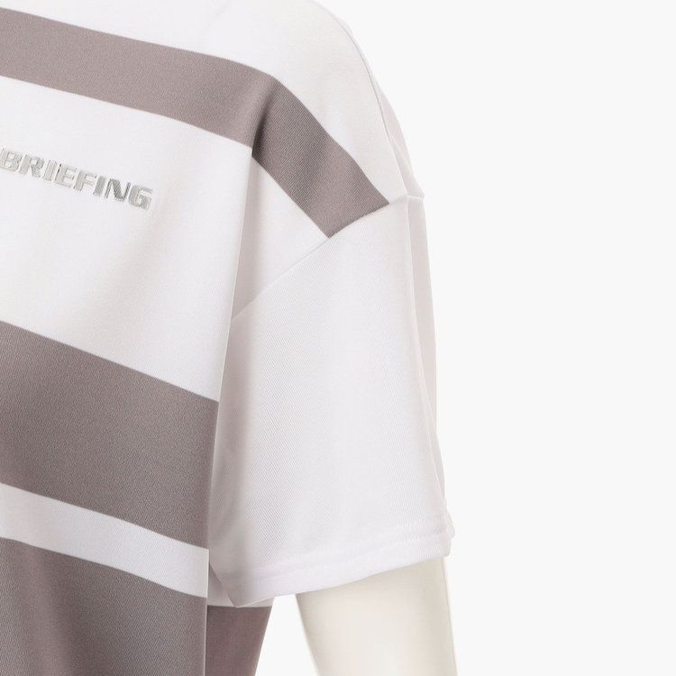 WOMEN’S PANEL STRIPE HIGHNECK RF | ハイネックシャツ | ホワイト | レディース | ゴルフウェア