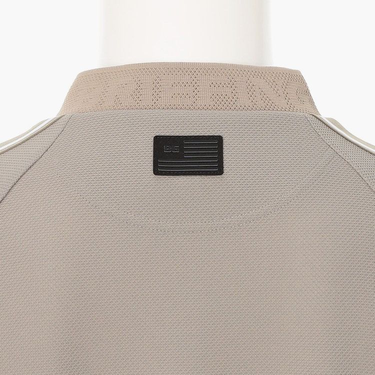 LINE HIGHNECK（リラックスフィット） | ハイネックシャツ | ライトブラウン | メンズ | ゴルフウェア