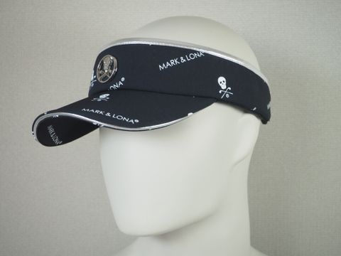 Union Frequency Visor | バイザー | ブラック | メンズ | レディス | ゴルフウェア MLF-3A-FC16 MARK&LONA