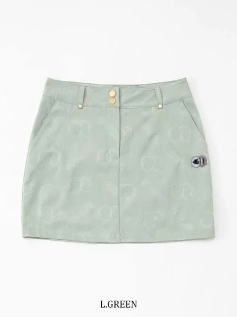 EMBOSS SKIRT | スカート | ライトグリーン | レディース | ゴルフウェア