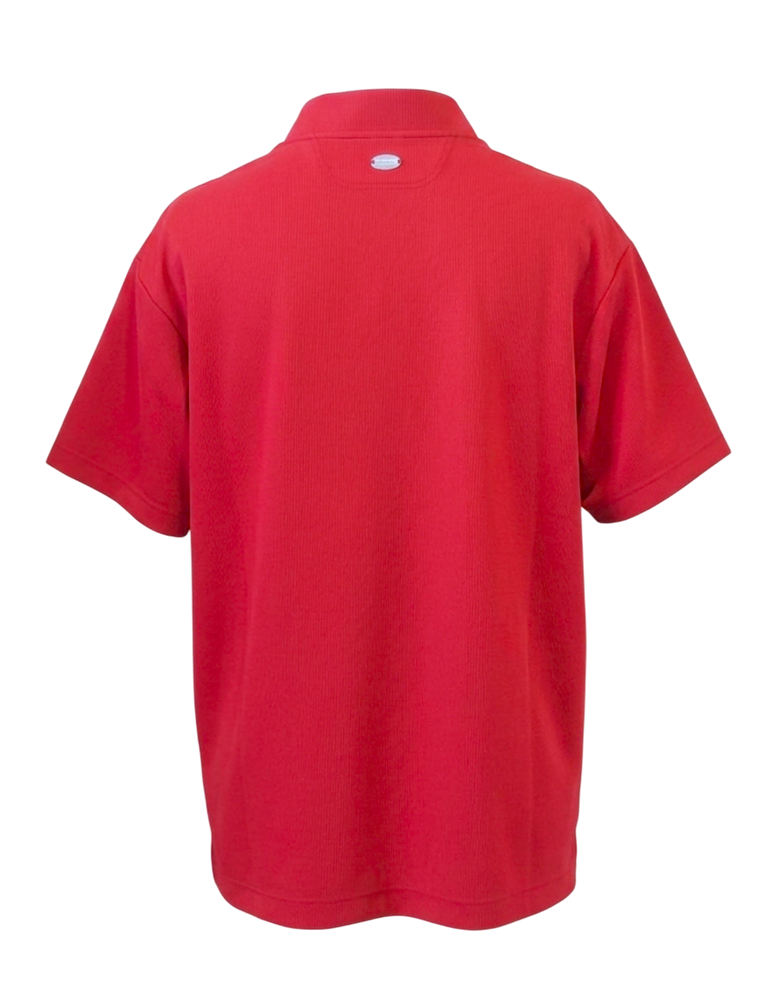 Croce Waffle Mock Neck Tee | MEN | Tシャツ | レッド | メンズ | ゴルフウェア