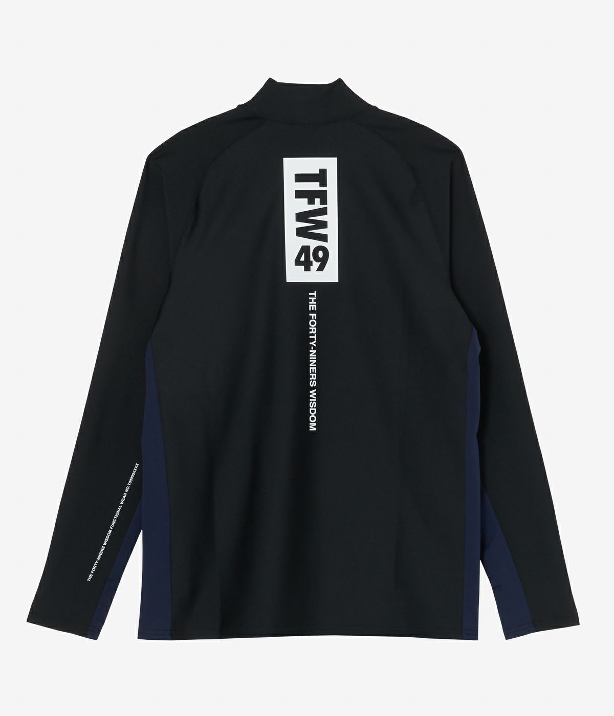SIDE MESH MOCKNECK LONG SLEEVE | Tシャツ | ブラック | メンズ | ゴルフウェア