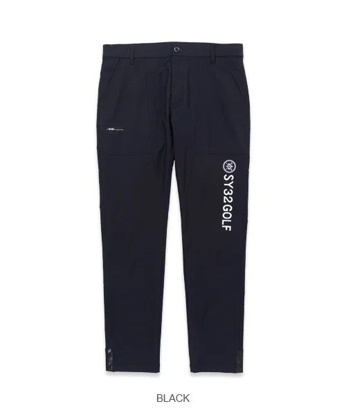 SY32 by SWEET YEARS - STRETCH SOFT DOUBLE CLOTH LONG PANTS