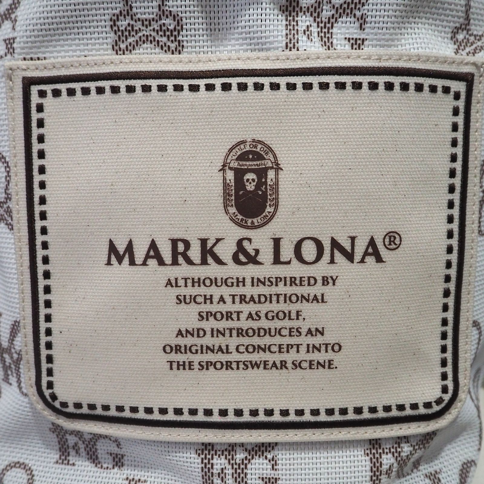 Ever Monogram Mesh Cinch Bag | カートバッグ | ブラウン | ユニセックス | ゴルフ