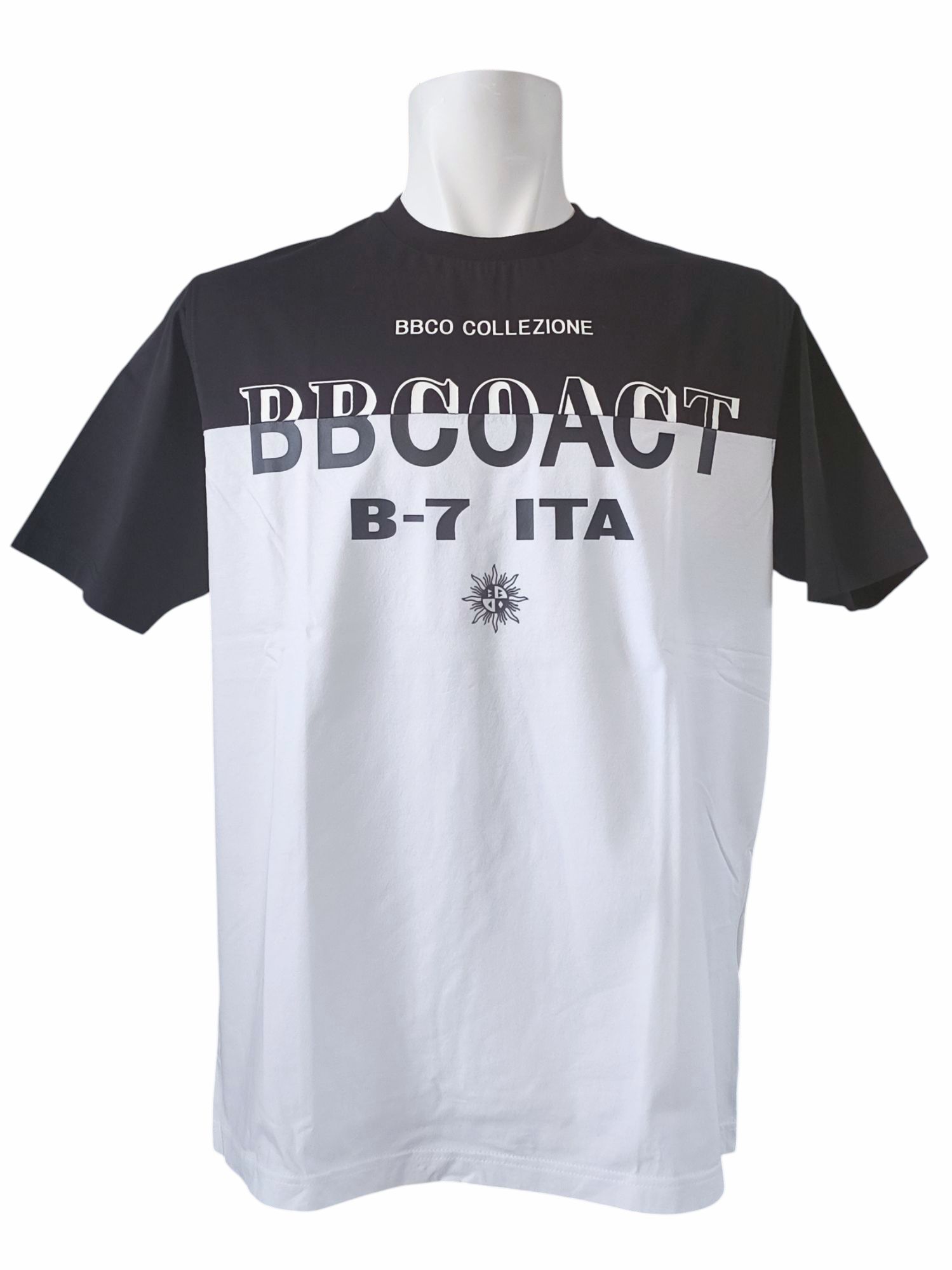 モダンコンフォートTシャツ | ブラック×ホワイト | メンズ