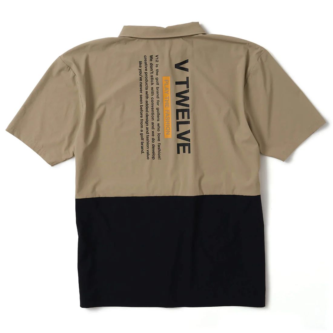 EXP ZIP POLO | ポロシャツ | ベージュ | メンズ | ゴルフウェア