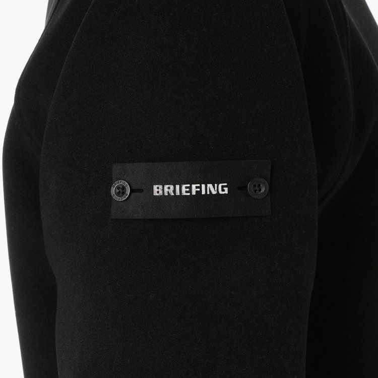 HOL MEN’S STITCH LOGO FAKE LAYERED HIGHNECK | ニット | ブラック | メンズ | ゴルフウェア