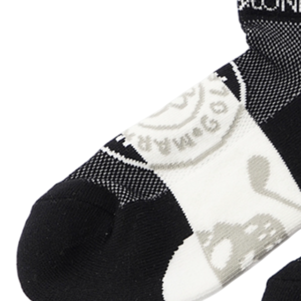 Mirror Skull Ankle Socks | ソックス | ブラック | メンズ | ゴルフウェア