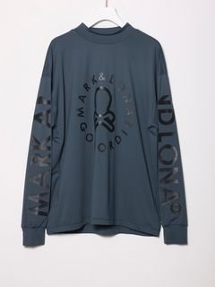 Ever Long Sleeve Mock Neck Tee | モックネック | 長袖Tシャツ | グレー | メンズ | ゴルフウェア