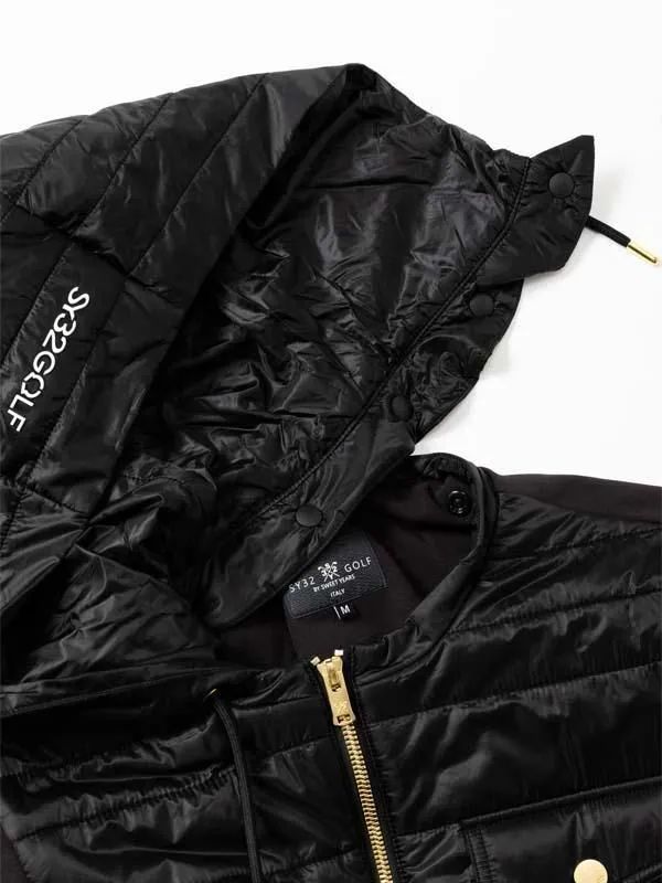 QUILT ＆ STORM FLEECE COMBI BLOUZON | ジャケット | ブラック | レディース | ゴルフウェア