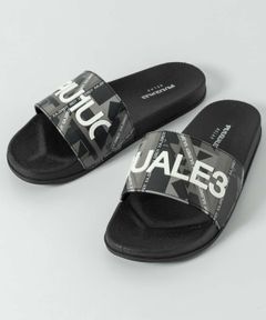 GEOMETRIC PRINT SANDALS | サンダル | チャコール×ブラック | メンズ