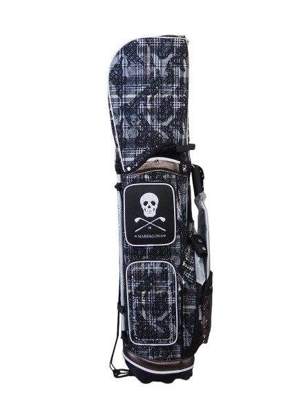 Olson Luxe Caddy Bag | キャディバッグ | ブラック／ホワイト | ゴルフ
