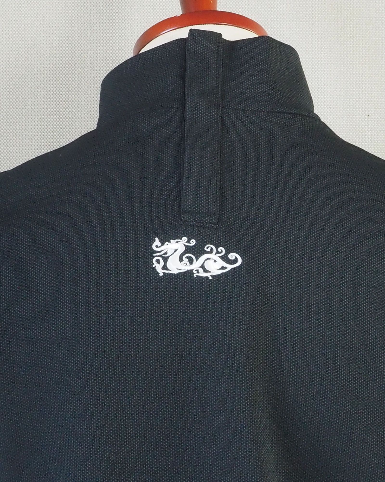 サイドフリル半袖ハイネック | モックネック Tシャツ | ブラック | レディース | ゴルフウェア