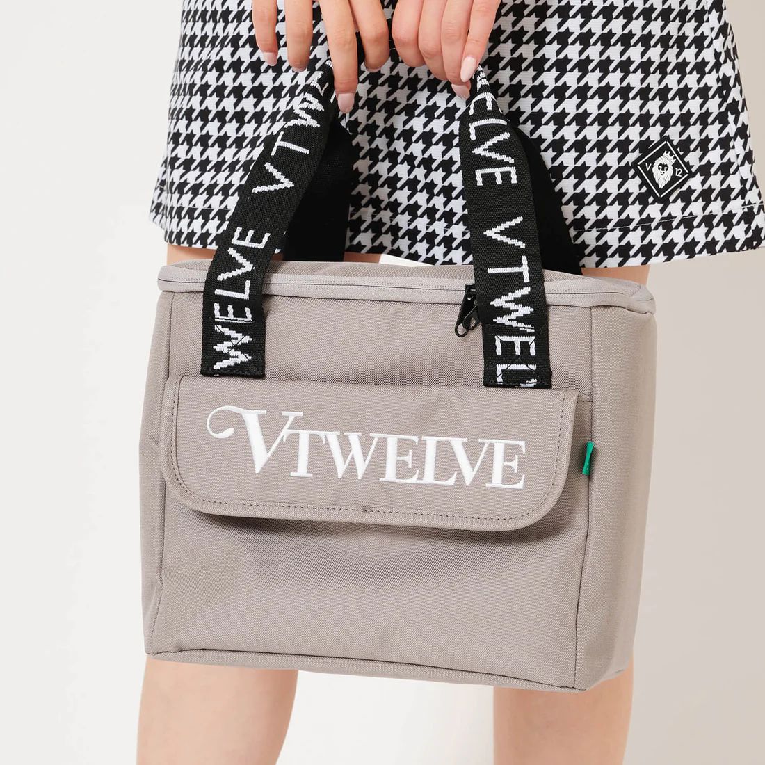 DOUBLE LOGO COOL BAG | 保冷バッグ | グレー | ユニセックス | ゴルフ