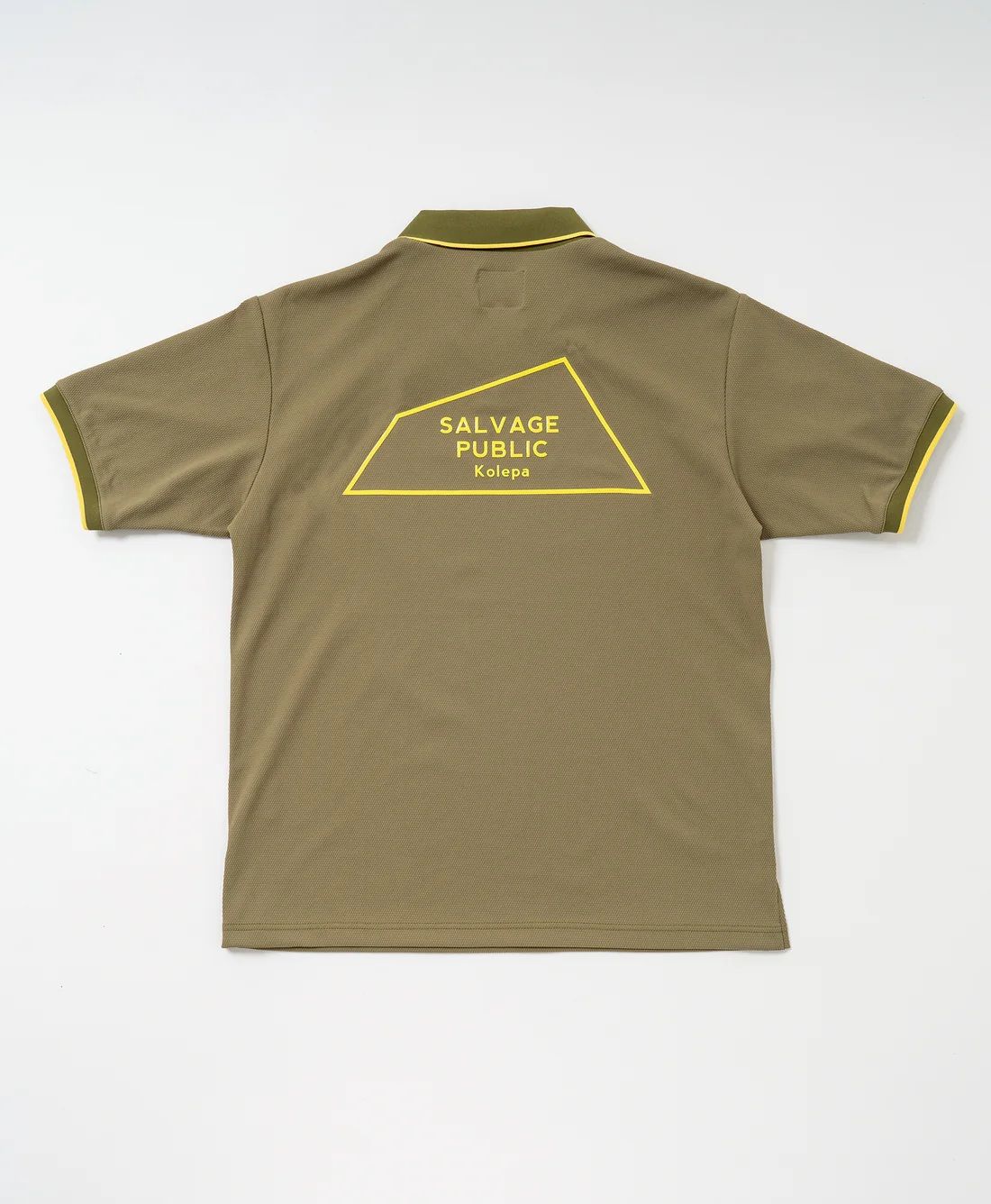 クリナポハポハ Vネックポロ S/S | ポロシャツ | オリーブ | メンズ | ゴルフウェア