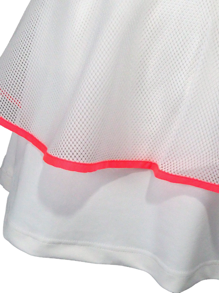 MARK&LONA - Pave Frilled Back Skirt | スカート | ホワイト