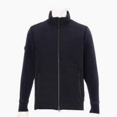 MEN'S WINDBLOCK MOLE YARN KNIT BLOUSON | ブルゾン | ネイビー | メンズ | ゴルフウェア