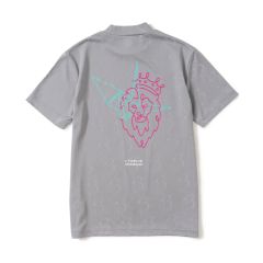 V12113 DUAL MOCK | モックネックTシャツ | グレー | メンズ | ゴルフウェア