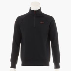 3D LOGO HALF ZIP | ハーフジップ | トレーナー | ブラック | メンズ | ゴルフウェア