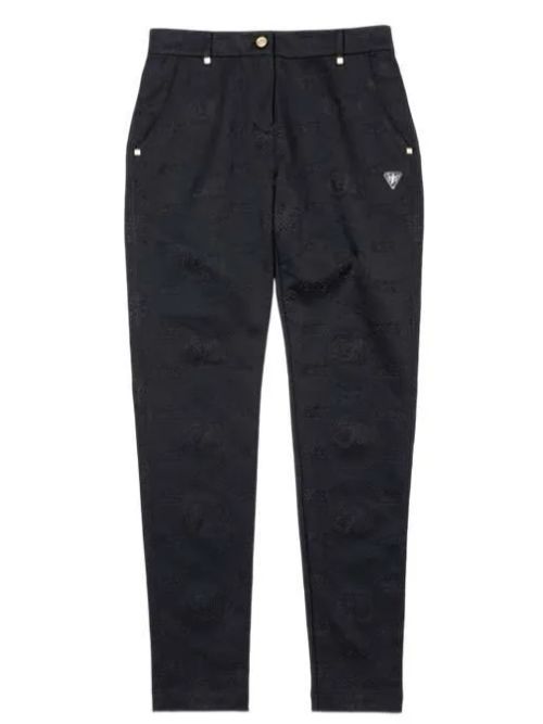 BACK EMBOSS STRETCH W’s PANTS | ロングパンツ | ブラック | レディース | ゴルフウェア