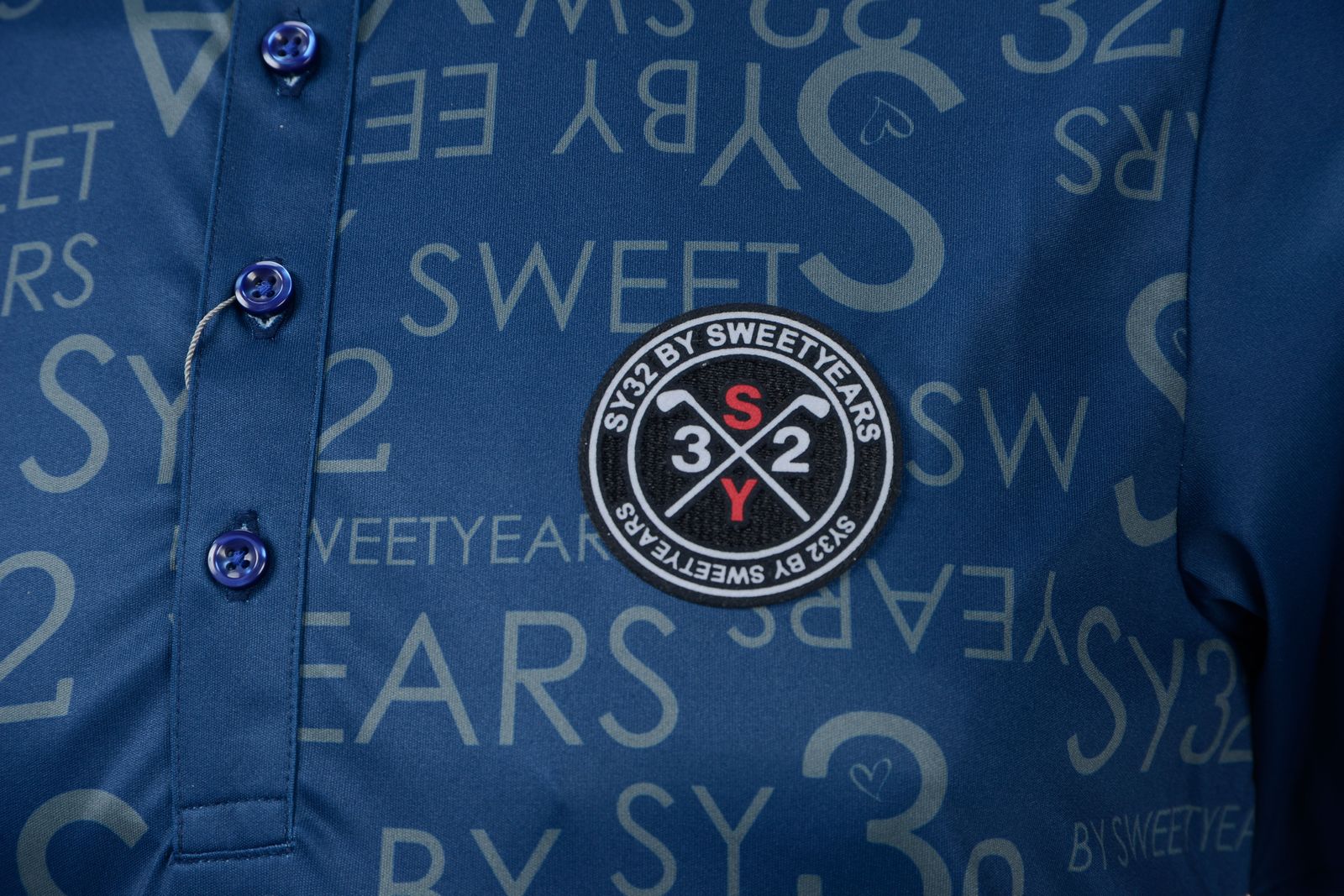 PATTERN POLO SHIRTS 4 | ポロシャツ | ネイビー | メンズ | ゴルフウェア