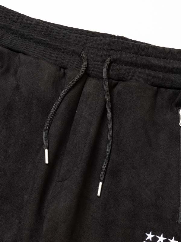 ESTER SUEDE PANTS | ロングパンツ | ブラック | メンズ