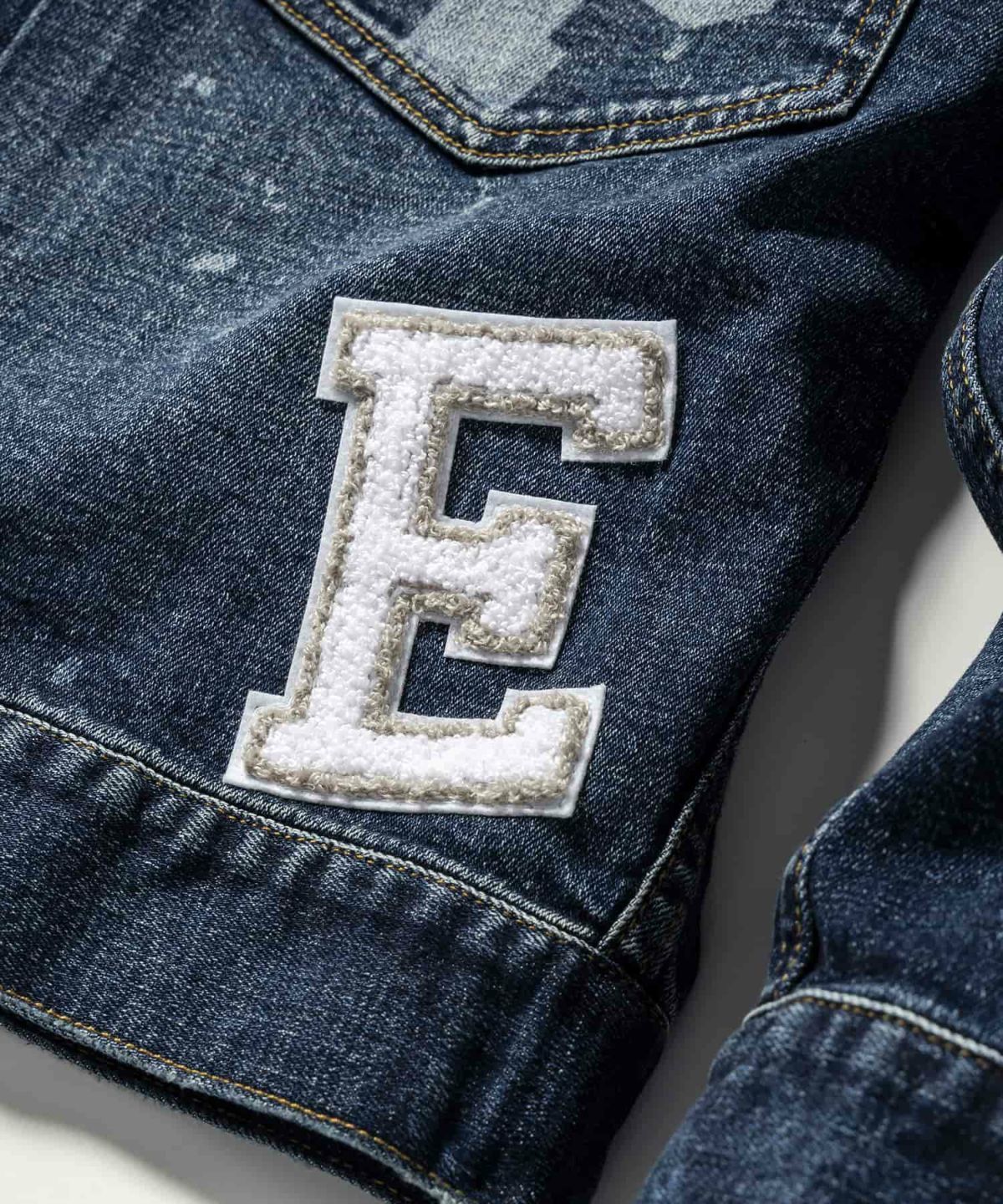 LOGO PATCH DENIM JAKET | ブルゾン | インディゴ | メンズ