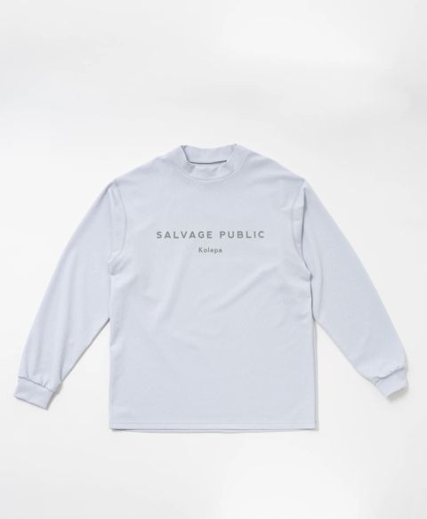 マロオモックネック L/S（Kolepa Stamp） | Tシャツ | アイスグレー | メンズ | ゴルフウェア