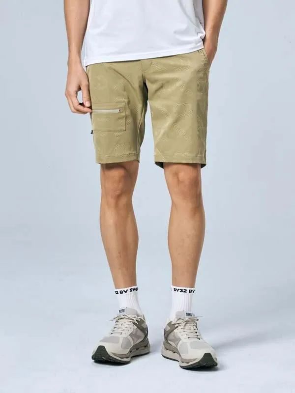 BACK EMBOSS SHORTS | ショートパンツ | ベージュ | メンズ | ゴルフウェア