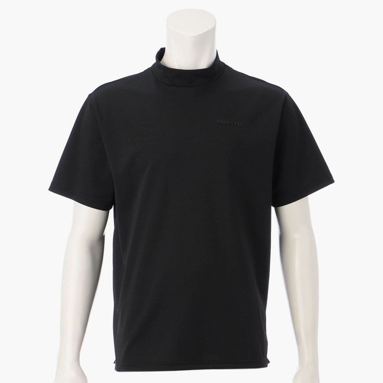 MEN'S MINI LOGO HIGHNECK（リラックスフィット） | ハイネックシャツ | ブラック | メンズ | ゴルフ