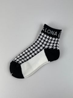 Ever Dogtooth Socks | ソックス | ホワイト | レディース | ゴルフウェア