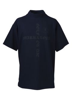 Croce Waffle Mock Neck Tee | Tシャツ | ネイビー | メンズ | ゴルフウェア